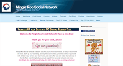 Desktop Screenshot of mingleroo.com